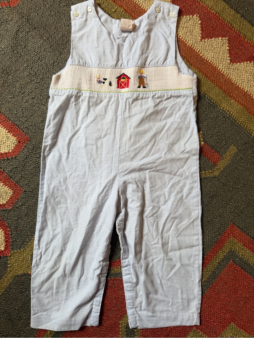 Southern Sunshine Smocked Farm Longalls